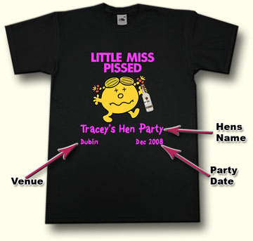Little Miss Pissed Party T shirt