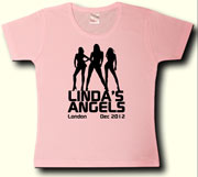 Charlie´s Angels hens party t shirt