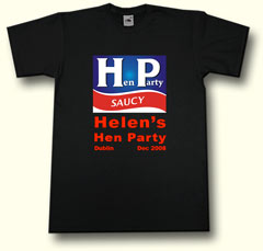 HP Saucy Hen Party T Shirt