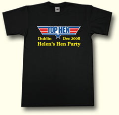 top hen party t shirt